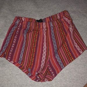 Boho F21 shorts